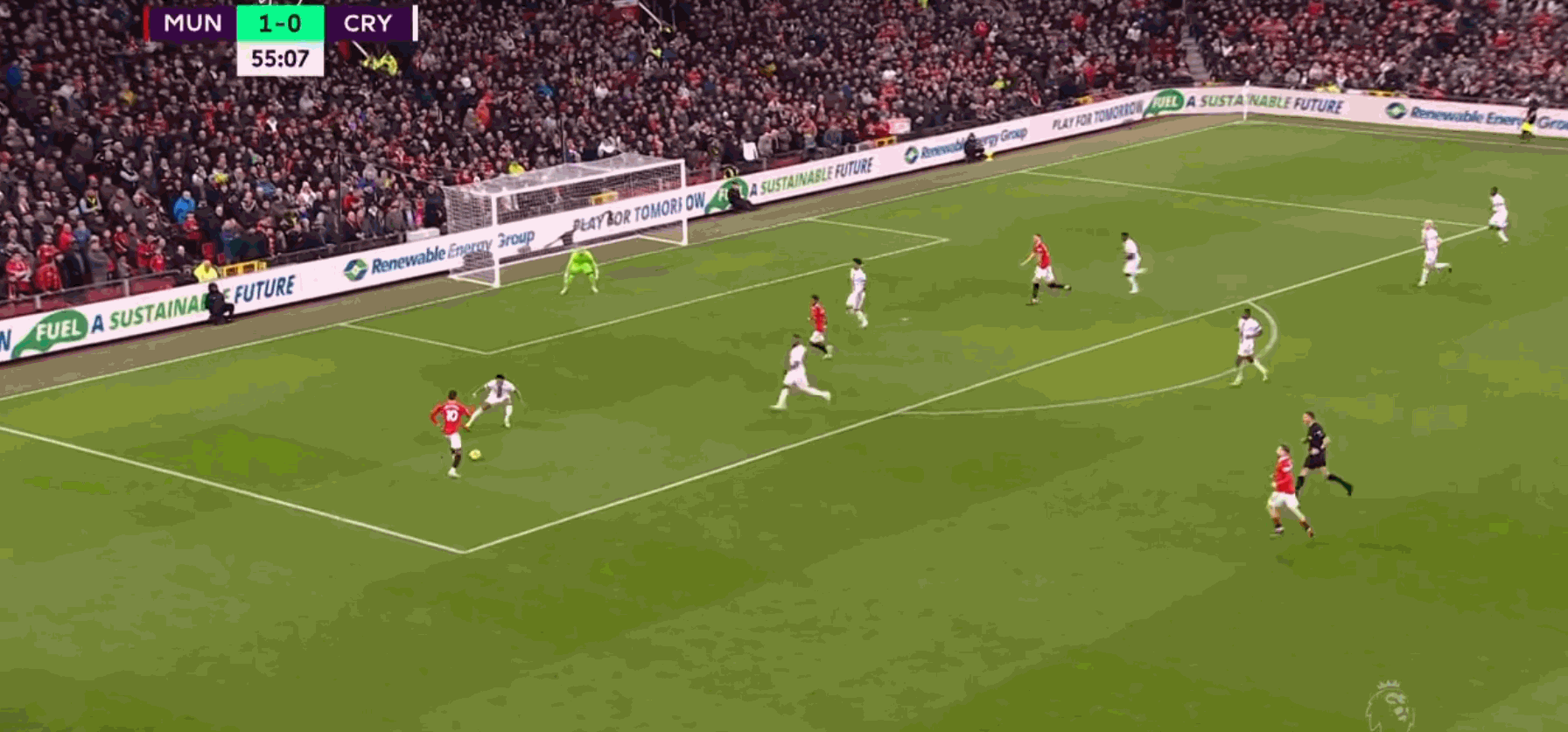 拉什福德破门,曼联客场战胜水晶宫 拉什福德破门,曼联客场战胜水晶宫