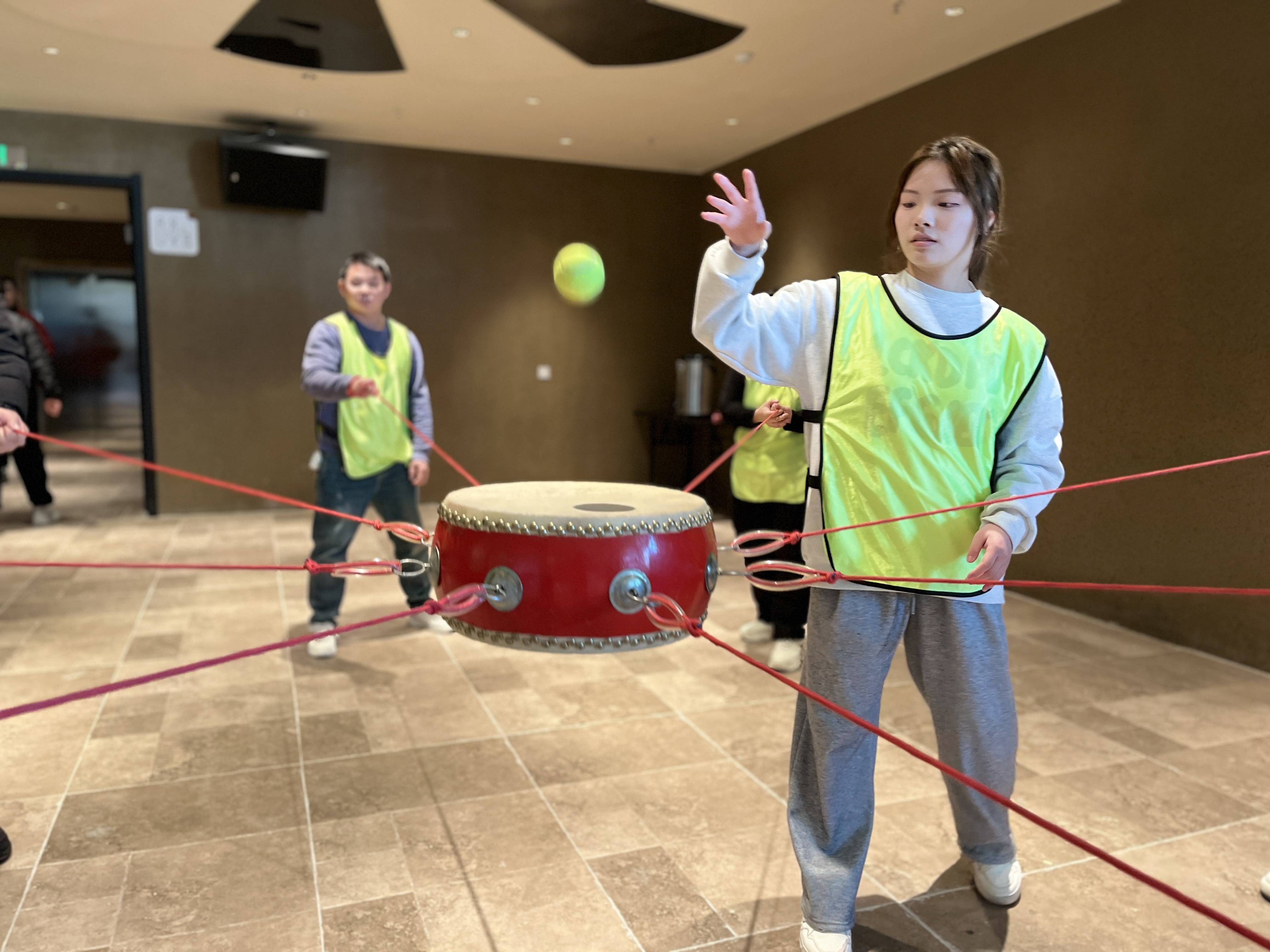 共同练习提高团队协作,球队士气飙升 共同练习提高团队协作,球队士气飙升